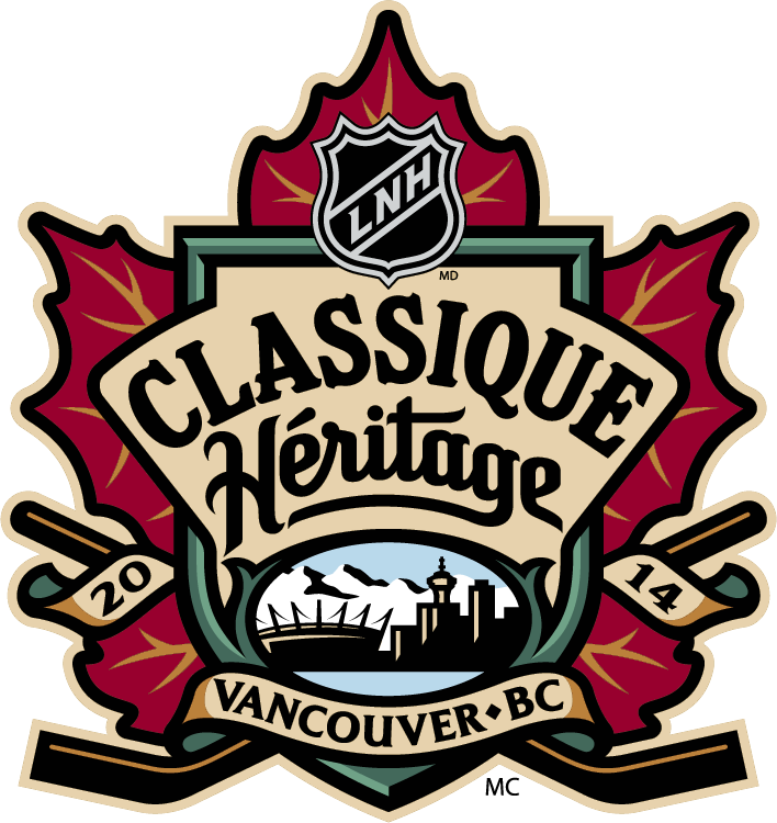 NHL Heritage Classic 2014 Alt. Language Logo iron on transfers for clothing